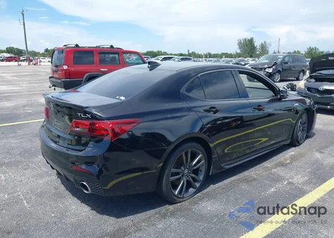 2018 Acura Tlx Tech A-Spec Pkgs from USA, damaged, VIN 19UUB2F65JA002553